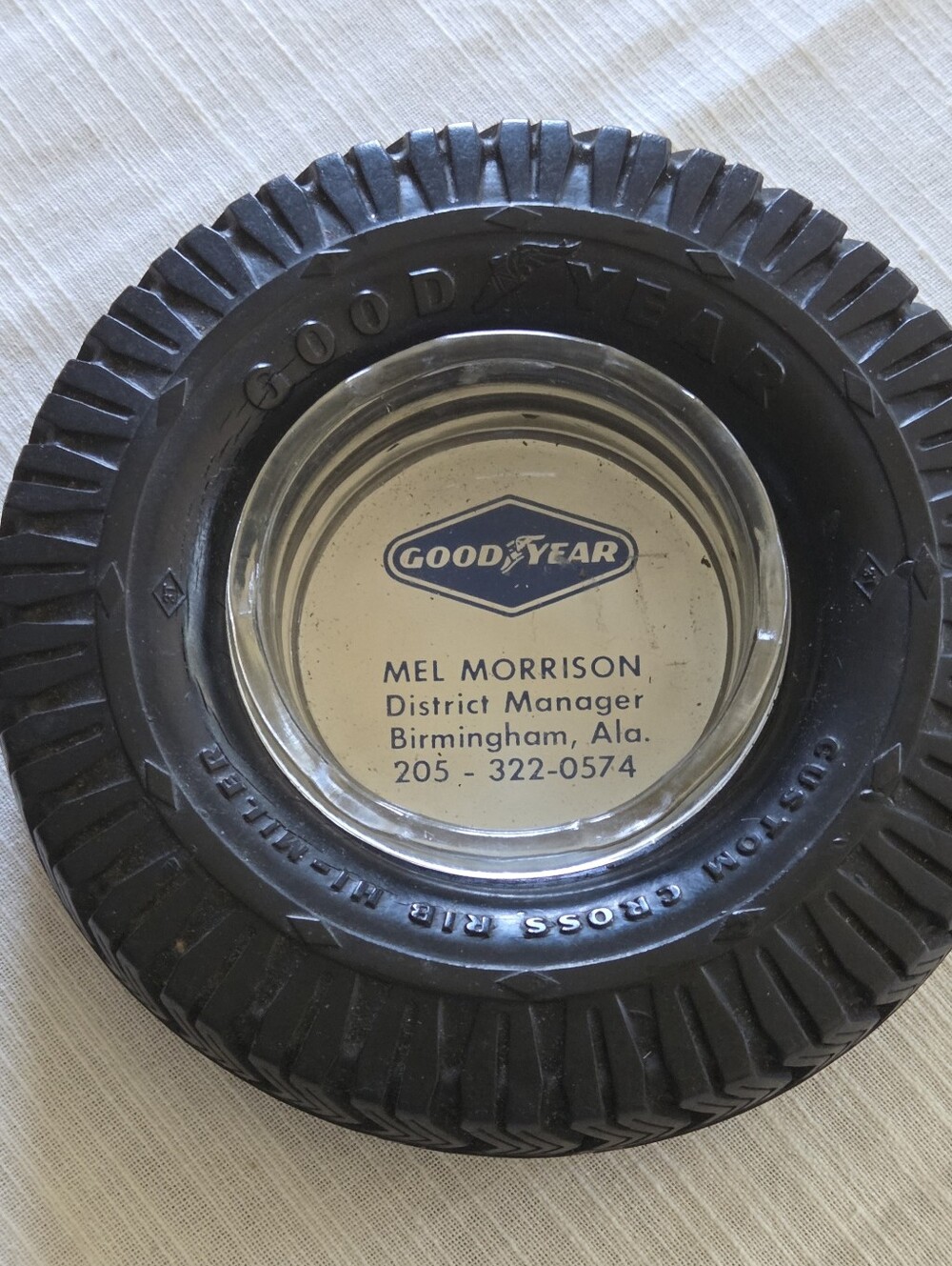 Vintage Goodyear Tire Ashtray